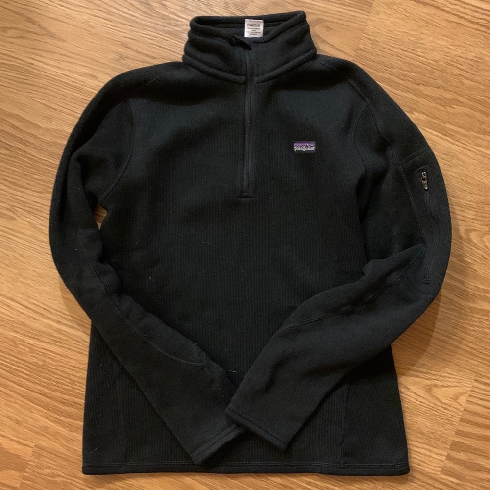 Patagonia Black Better Sweater 1/4 Zip